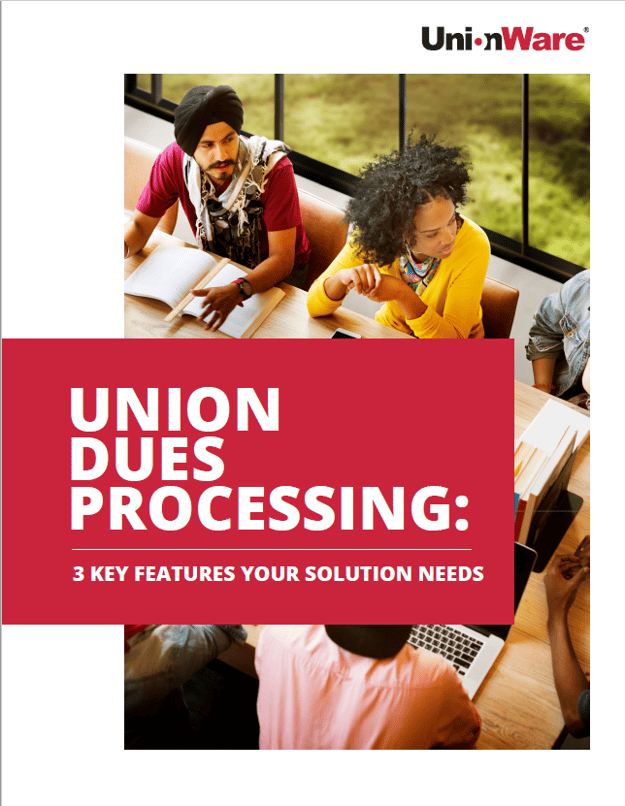 Union Dues Processing Union Software Company UnionWare